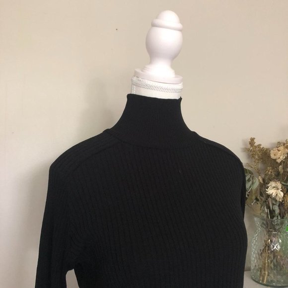 Zara black turtleneck sweater - Picture 3 of 4